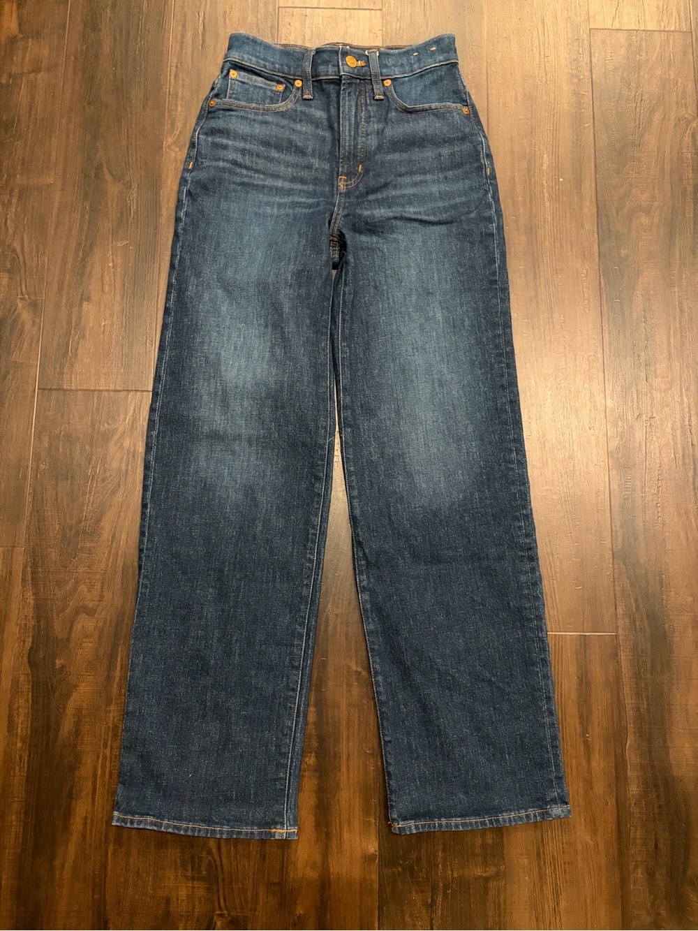 Madewell Perfect Vintage Wide Leg Jeans Size 24